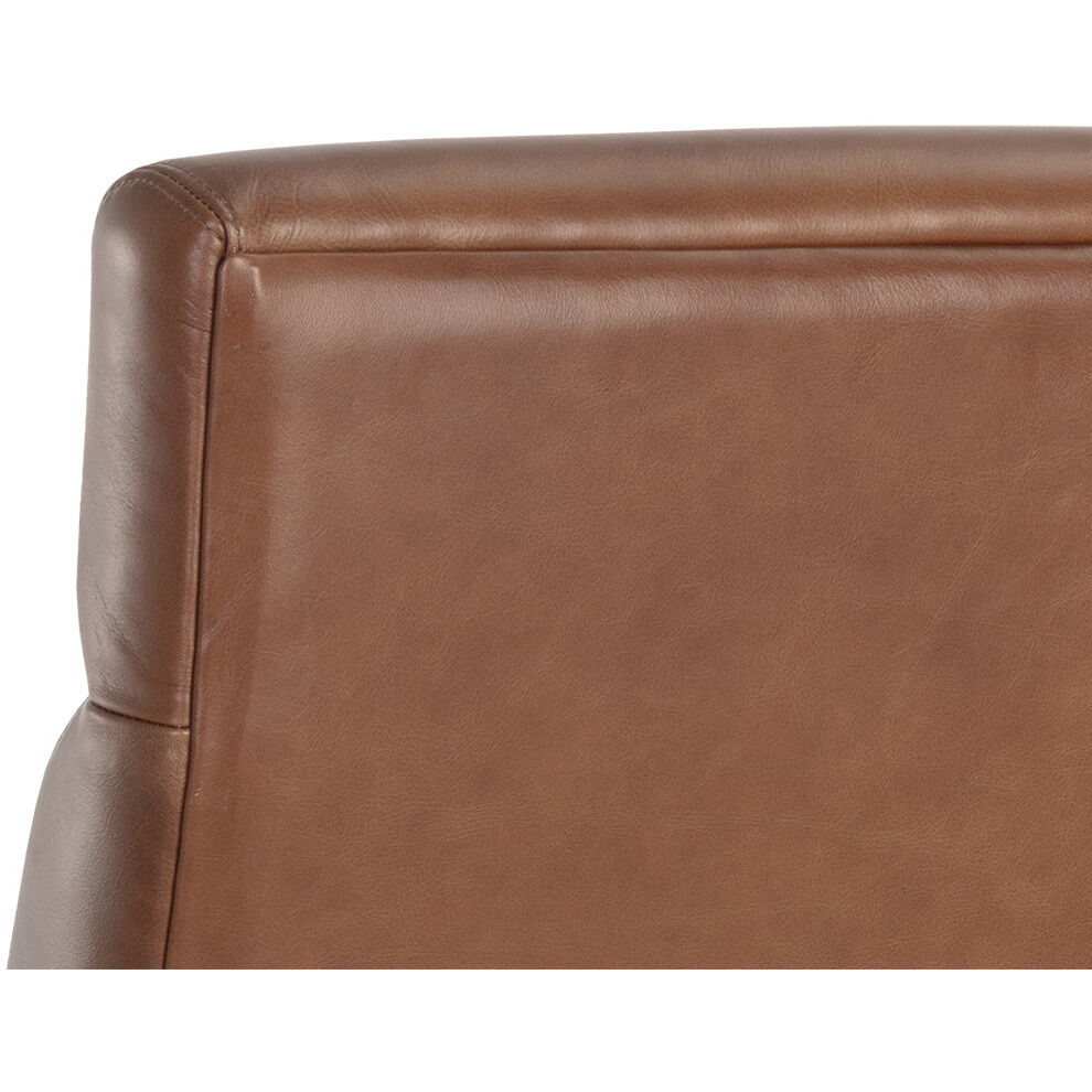 Collin Brown / Shalimar Tobacco Leather Office Chair